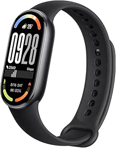Bracelet connecté écran couleur, suivi activité et fréquence cardiaque